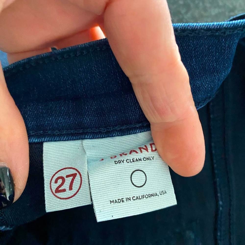 J BRAND Beautiful coated jeans, 27 , EUC - Picture 2 of 7